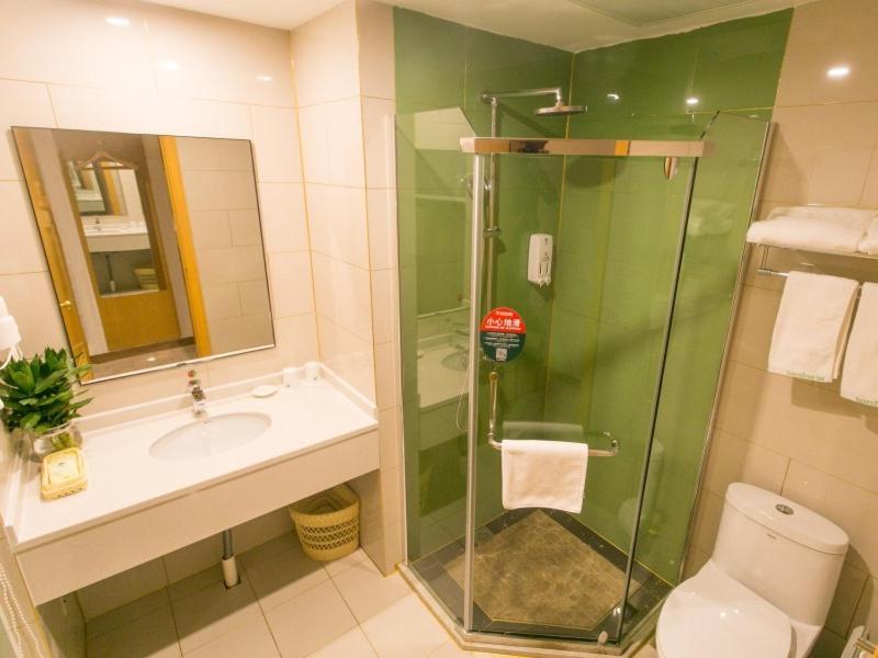 GreenTree Inn Suzhou Tai Lake Xukou Town Government Express Hotel Buitenkant foto